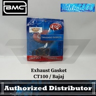 Exhaust Gasket Takasago CT100 - Bajaj / HD3 / Mio - Nouvo / TMX / XRM - CB110 - CB125