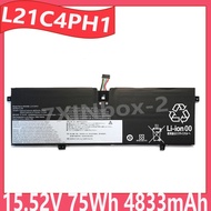 L21C4PH1 15.52V 75Wh 4833mAh OEM Battery For Lenovo Yoga Slim 9-14IAP7 82T0 Slim 9-14IAP7 82T1 Serie