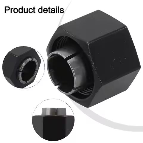6.35/12.7/12mm Collet-Chuck For DW621 DW616 Engraving Trimming Machine Electric Router Milling Cutte