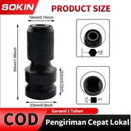 MATA Sokin 1/2 Inch to 1/4 Inch Impact Wrench Adapter Screwdriver Bit Connector - Impact Wrench Adap