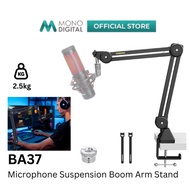MAONO BA37 MICROPHONE SUSPENSION BOOM ARM MICROPHONE STAND WITH EASY ADJUSTMENT & PRECISION POSITION