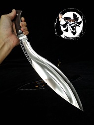 มีดเดินป่า​ มีดพกพา​ Nepal Savior II พร้าสงครามโลกครั้งที่สองแบบดั้งเดิม​ เหล็ก​ 9CR18​Mov​