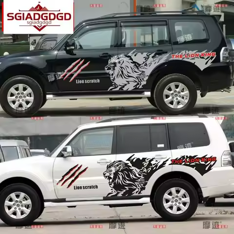 car Vinyl stickers FOR Mitsubishi Pajero sports V93 V97 V73 V87 body exterior modification customize