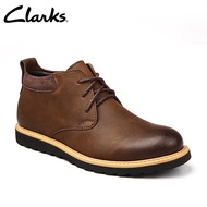 TOP☆Clarks_ รองเท้าลำลองผู้ชาย BUSHACRE 3 26153529 สีดำ