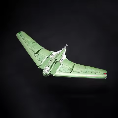 404pcs MOC A02 Horten Ho 229 1:40 Ultimate Air- & Spacecraft Building Blocks Christmas Toys Assemble