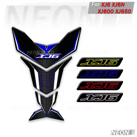 Motorcycle For XJ6 XJ6N XJ600 XJ650 Tank Pad Diversion 3d Stickers Adhesive Decals Fuel Oil Kit Knee
