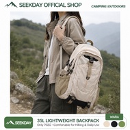 SEEKDAY Mountain Daypack Hiking Backpack 35L Backpack Outdoor Waterproof Aesthetic Campus