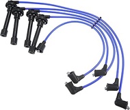 ACROPIX Car Spark Plug Coil Wires Ignition Coil Harness Cable 6.8mm Fit for Honda Accord 1990-1994 P