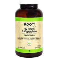 Vitacost ROOT2 42 Fruits and Vegetables 1.4 Gram Per Serving - 300 Capsules