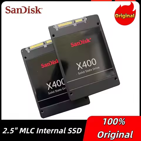 Original Sandisk X400 Series 2.5" 256GB MLC Internal SSD SATA 6Gbps Solid State Drive For Desktop La