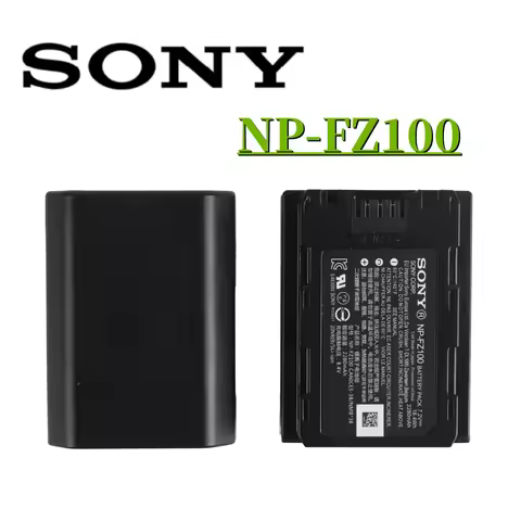 Original 2280mah NPFZ100 NP-FZ100 NP FZ100 Camera Battery for Sony 7R Mark III, A7III, A7SIII, A7R I