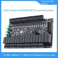 EY FX3U RS232/RS485/ 2AD2DA PLC Circuit Board, 24VDC Power Supply, GX Works2 Mitsubishi
