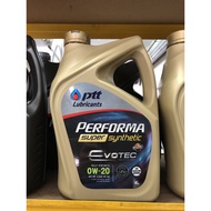 PTT PERFORMA (Super Fully Synthetic) 0w-20 (API SN PLUS/ ILSAC GF-5) 4L - 100% Ori