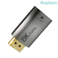 RR 3D and HDRs DP1 4 to HDTV 2 1 Adapters for 8K 60Hz 4K 144Hz 2K 240Hz VRRs Auto Low Latency and Mu