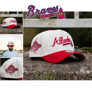 Stylish Atlanta Braves Baseball Cap Adjustable for Men Cap