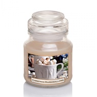 Hũ nến thơm tinh dầu Bartek Candles BAT0929 Christmas Marshmallow 130g (Hương kẹo dẻo)