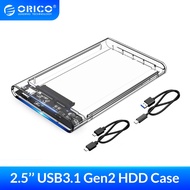 ORICO HDD Case 2.5 inch Type C 0Gbps Support 4TB HDD SSD