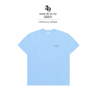 ADLV [acme de la vie] Oversize T-Shirt Basic Short Sleeve 2 R Blue (50011OBSSSU_U5BLXX) T Shirt Lela