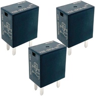 3-Pack VJ28-95F24-S01 Relay - 12VDC 20A 5-Pin SPDT Automotive Relay - Compatible with Automotive, Ma