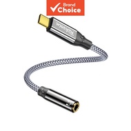 USB Type C to 3.5mm Female Headphone Jack Adapter, USB C to Aux Audio Dongle Cable Cord Compatible w
