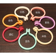 5pcs Curtain Hook Ring Buckle Ring Ring Ring Open Ring Roman Rod Accessories Accessories 6.1