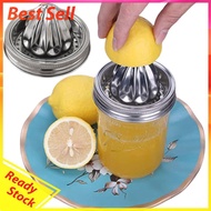 Stainless Steel Lemon Juicer Manual Citrus Juicer Citrus Lemon Juice Squeezer for Mason Jars
