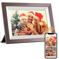 Frameo Digital Picture Frame WiFi 10.1inch Digital Photo Frame,Electronic Photo Frame Load from Phon