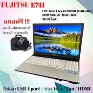 Fujitsu Core i5-2520M โน๊ตบุ๊คมือสอง Notebook เล่นเกมส์ ดูหนัง ฟังเพลง ทำงาน (รับประกัน 3 เดือน)