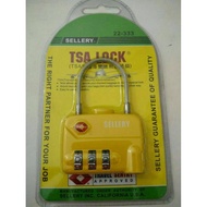 Sellery TSA Number Luggage Padlock (22-333)