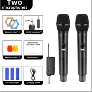 Mikrofon Tanpa Wayar, Kualiti Profesional, Sesuai untuk Karaoke, Penggunaan Luaran, Persembahan Lang