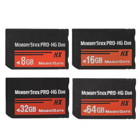 8GB 16GB 32GB 64GB Memory Stick Pro for Duo Memory Cards for PSP 2000 for PSP 30