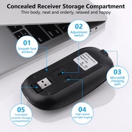 GOOJODOQ Slim Silent Wireless Charging Bluetooth Mouse