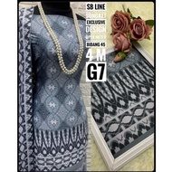 Kain Pasang SB LiNE Songket Printed [4 Meter] / [Bidang 45]