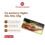 Anchovy fillet with olive oil sauce