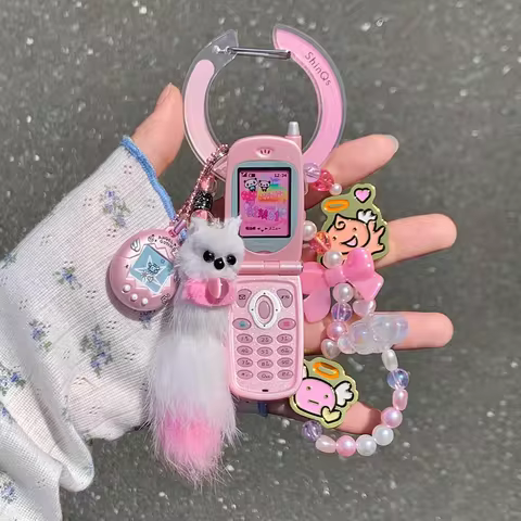 Genuine Toys Spirits Flip Cell Phone Recorder Plus Version Genuine Japanese Gashapon Model Recording