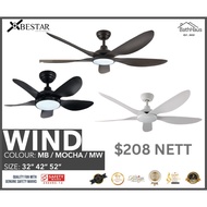 BESTAR WIND CEILING FAN WITH LED LIGHTS