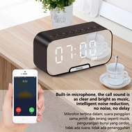 Bluetooth Speaker Wireless FM Radio LED Music Player  Desktop Clock Speaker Speaker Bluetooth Box Speaker PC Computer