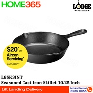 Lodge Seasoned Cast Iron Skillet 10.25 Inch L8SK3INT