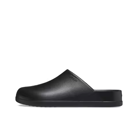 Crocs Dylan Burnished Unisex Black Slip-On Sandals – Classic Simple Versatile Comfortable Quick-Dryi