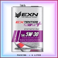 EXN ENGINE OIL -  EXTENTIOS MOLYPLUS SAE 5W-30 API SN/CF, ACEA A3/B4, ACEA C3 SYNTHETIC PAO -4L -MIN
