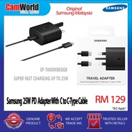 Samsung 25W PD Adapter With C to C-Type Cable