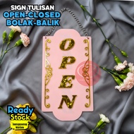 Open Close Sign Open Close | Acrylic Open-Close Writing Board 0037