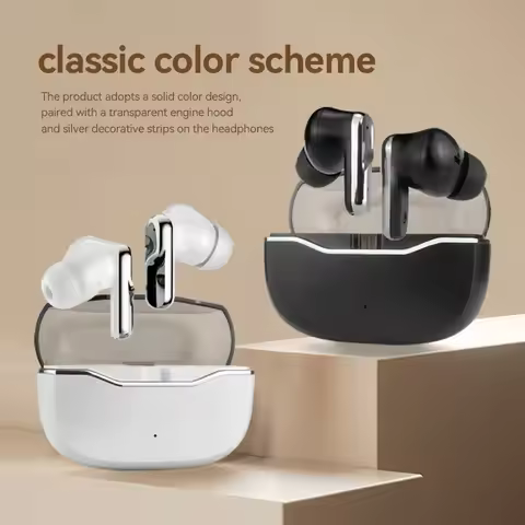 News P01 HIFI Audio Low Power Earbuds Wireless with Touch Control Earphones Waterproof Noise Reducti