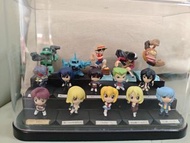 中古 Gundam seed 扭蛋 one piece扭蛋動漫人物模型展示盒