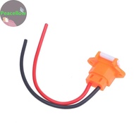 Peacellow E-bike Scooter Battery Connector Plug Three Vertical Charging Socket With Wires 12AWG Cabl