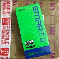 NEW Infinix Smart 8 Smartphone Timber Black