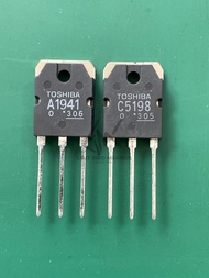 A1941 C5198 TOSHIBA ORIGINAL JAPAN (1SET) TRANSISTOR 2SA1941 2SC5198 JEPANG ASLI