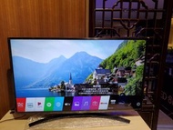 移民接近全新 2021年款  LG 43' 4K UM7400PCA Smart LED TV * 內連Airplay, 保用12個月