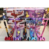 Disney Children Kick Scooter Balancing Foot Scooter 3 Wheels Kids