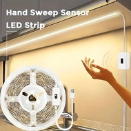 1pc Sensor Hand LED Light Strip, 3.28 Feet/6.56 Feet/9.84 Feet/16.4 Feet, 60 LEDs/Meter, USB 5V 2835